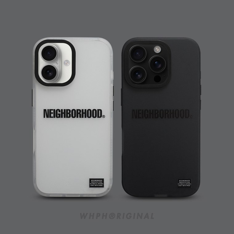 Neighborhood NBHD Logo Metal iPhone Case
