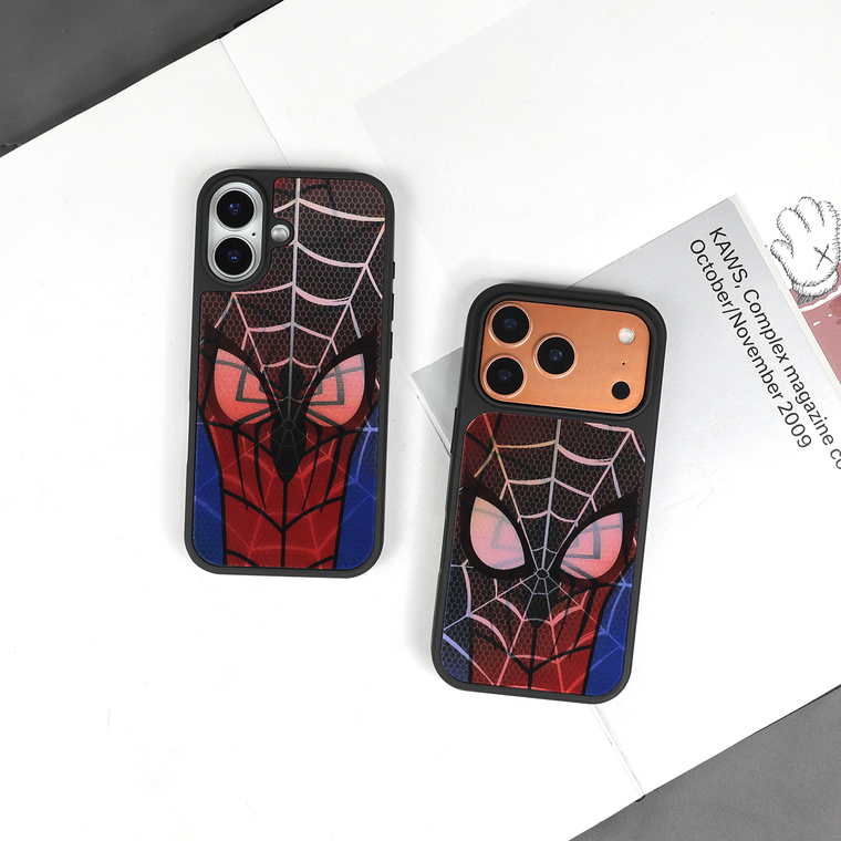 WHPH ORIGINAL Spider-Man Iridescent MagSafe 3D Matte Anti-fall iPhone Case
