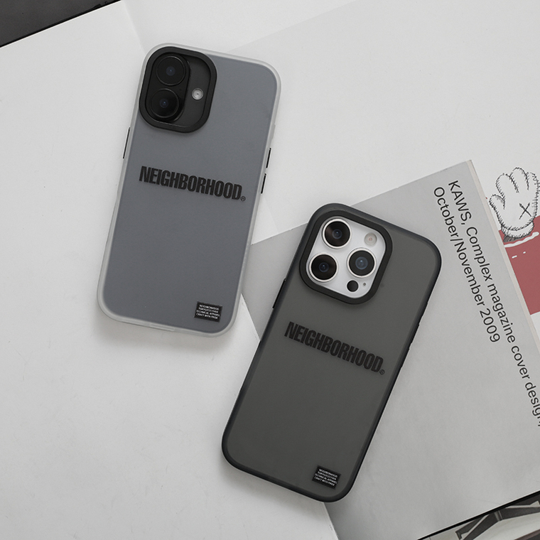 Neighborhood NBHD Logo Metal iPhone Case