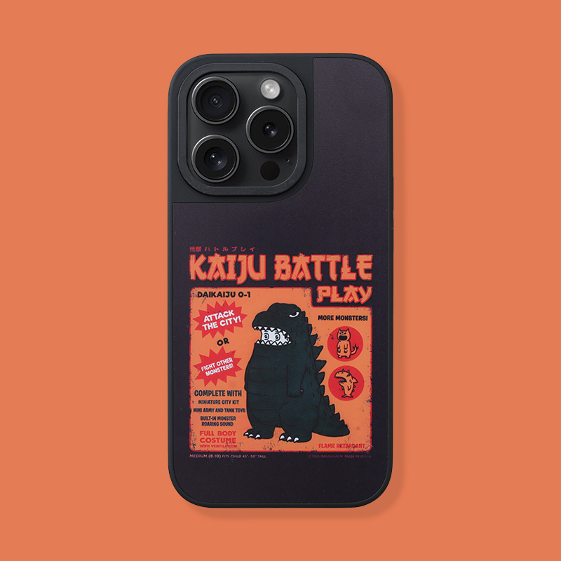 17 Creative Niche Fun iPhone 14 Dinosaur Magnetic Phone Case 16 Matte Suitable for 15 Pro Max Trendy Personalized iPhone 13 Protective Case Anti-Drop Godzilla 18 Cartoon Cute 11 Hard Case
