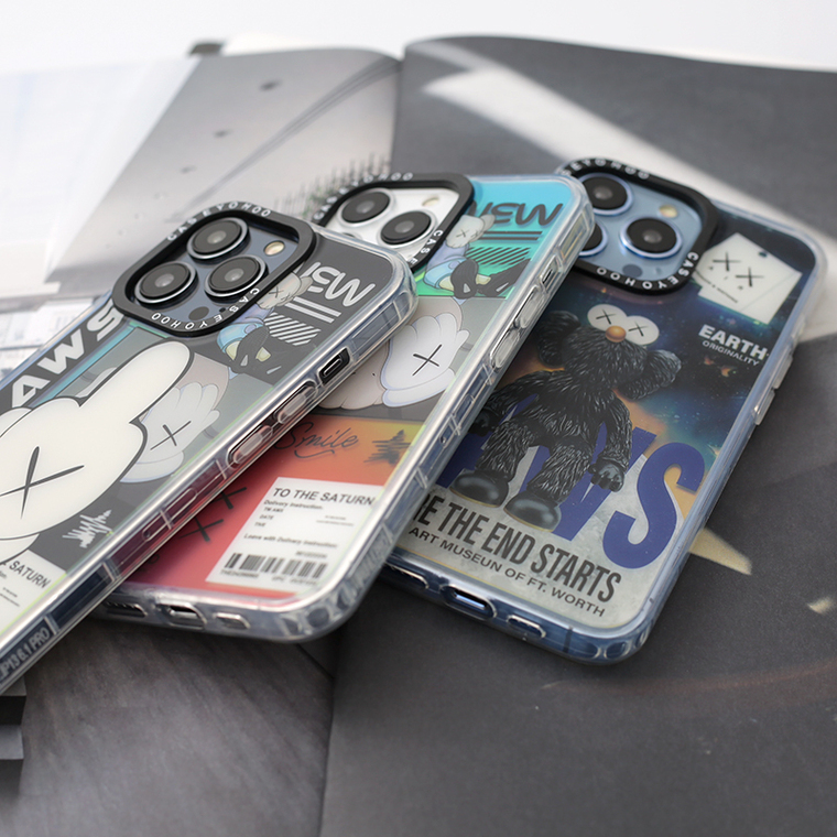 New KAWS Where The End Starts 14, 13, 12 iPhone Case