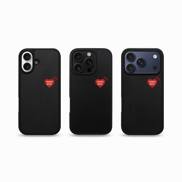 Human Made Heart Logo Matte Black MagSafe iPhone Case for iPhone 17, 16, 15, 14 and 13 - view 4