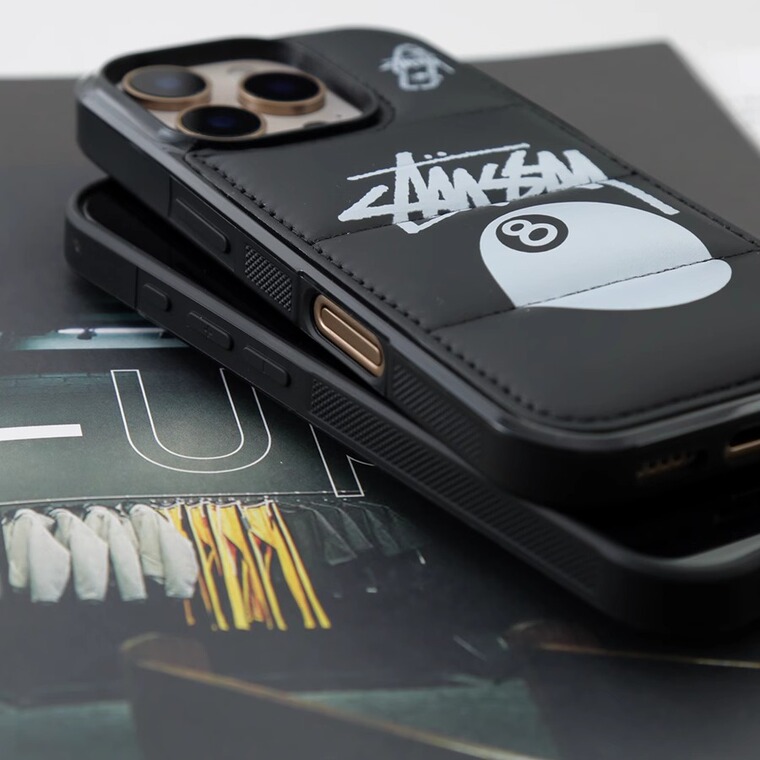 Stussy Eight Ball New Puffy Puffer Down Jacket Plus/Pro/Max – 16, 15, 14, 13, 12 iPhone Case