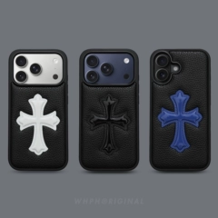 Chrome Hearts case — Chrome Hearts Trendy Fashionable Ornate Cross iPhone Minimalist Vintage iPhone Case for iPhone 13 – 17