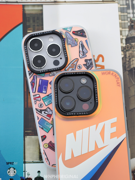 Nike Sporty New Silicone TPU 15, 14, 13, 12 iPhone Case