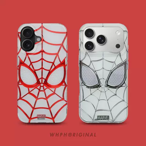 Spider-Man Web Mask Marvel iPhone Case for iPhone 17 – 14