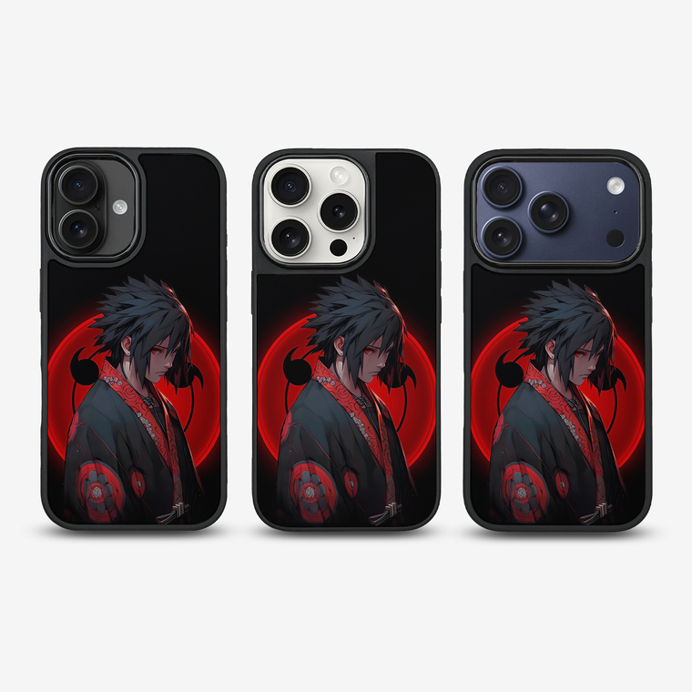 Naruto Sasuke Uchiha Sharingan iPhone Anime iPhone Case for iPhone 13 - 17 - view 5