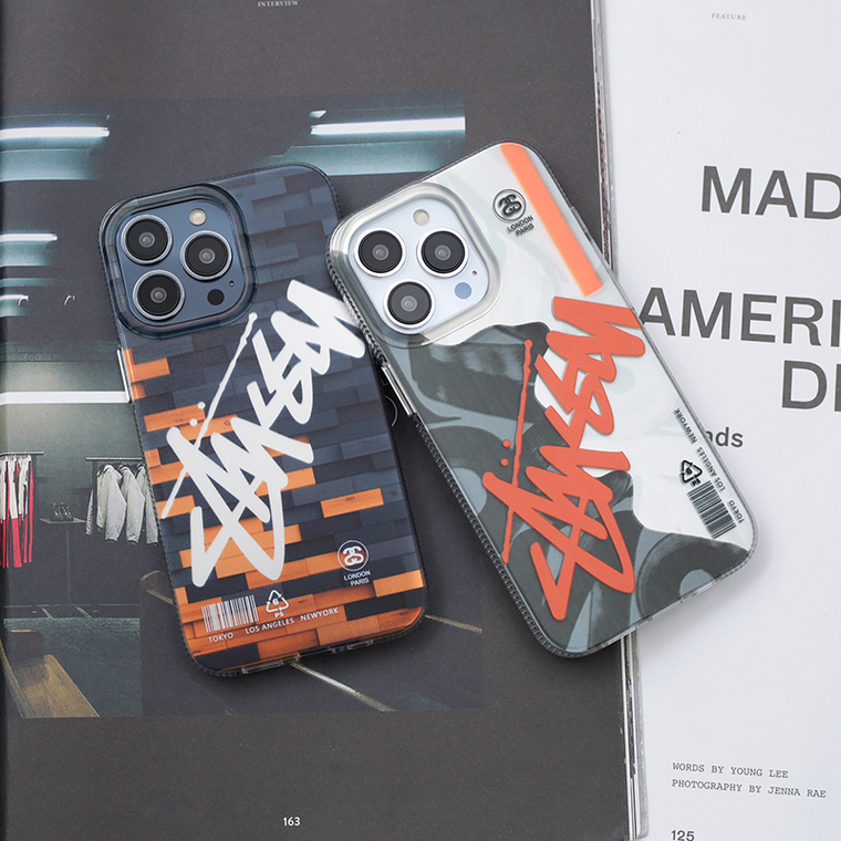 STUSSY New Silicone TPU 14, 13, 12 iPhone Case