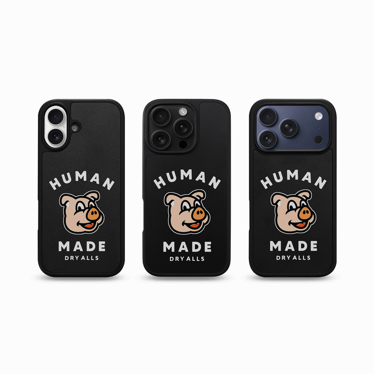 HUMAN MADE Cartoon Pig Cute iPhone Case