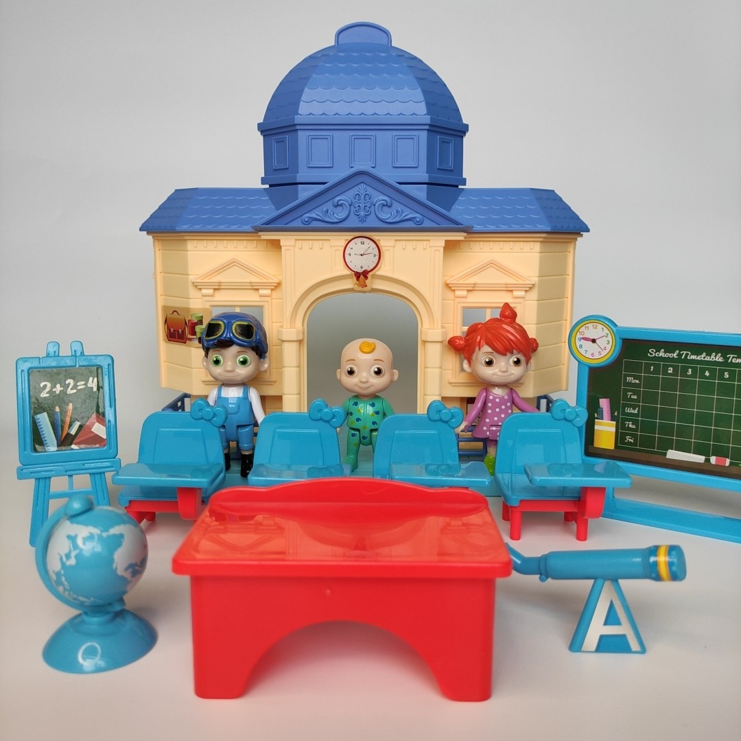 Children's classroom classroom play house wine toy girl boy baby school desk and chair scene model kindergarten