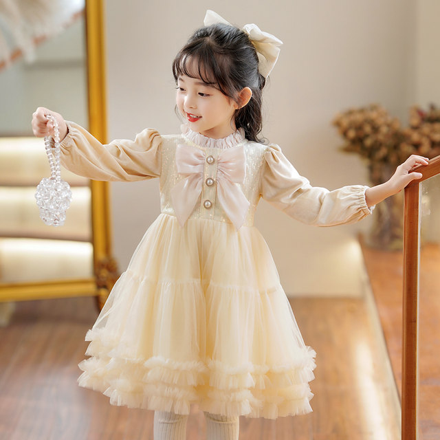 Girls tutu skirt autumn and winter new dress children's convex convex skirt female treasure princess skirt cake skirt baby tutu skirt