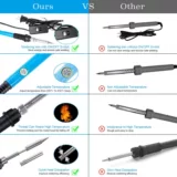 Переключатель, полиуретановая льняная сумка, ножницы, 60W, 5 шт