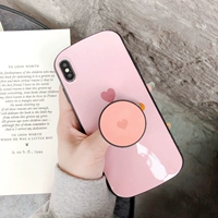 Мобильный телефон с аксессуарами, телескопическая подушка безопасности, складная трубка, кольцо, популярно в интернете