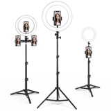 劲趣 Мобильный телефон, трубка, держатель для телефона, напольный универсальный заполняющий свет, дорожная опорная рама, популярно в интернете