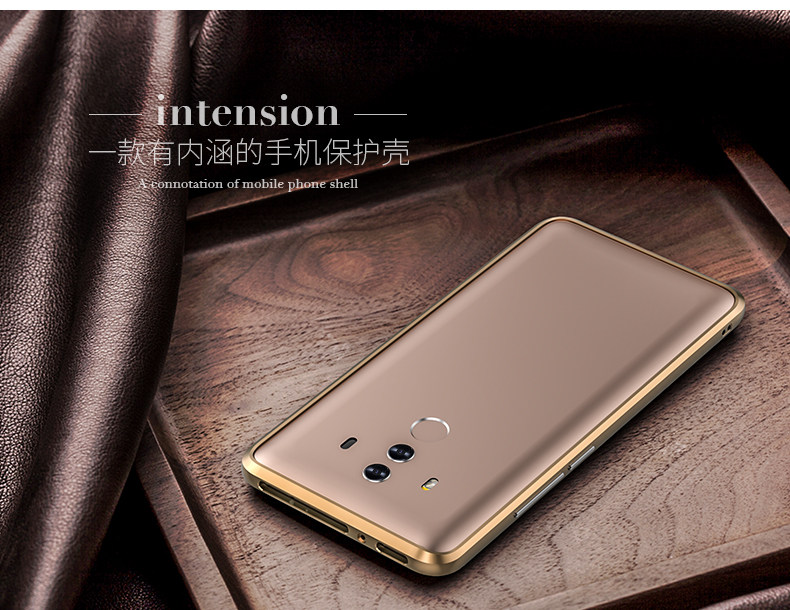 GINMIC Sword Slim Light Aluminum Frame Metal Bumper Case for Huawei Mate 10