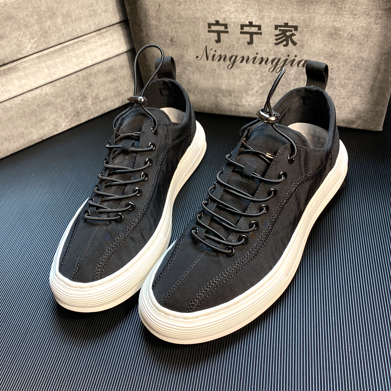 One foot pedal men's shoes spring 2022 new trends 100 lap sails cloth shoes Han version breathable sports casual shoes men's board shoes