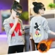Áo thun bé gái dài tay 2018 xuân mới 9 trẻ em cotton trong bé trai lớn 10 mùa xuân và mùa thu 13 áo 15 tuổi 12 áo thun trẻ em nữ