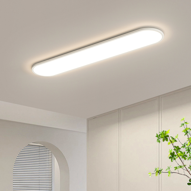 Long Corridor Light, Hallway Entrance Light Fixture, 2026 New Ultra-Thin Minimalist Zhongshan Balcony Led Ceiling Light