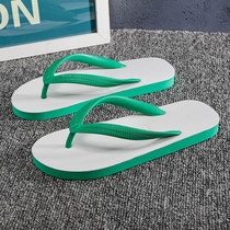 Herringbone Towmen 2021 Summer New Trendy Fashion Personality Clip Feet Drag Men Outdoor Soft Bottom Non-slip Beach Shoes