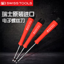 Switzerland PB imported small slotted screwdriver industrial grade electrical maintenance precision screwdriver combination set 128