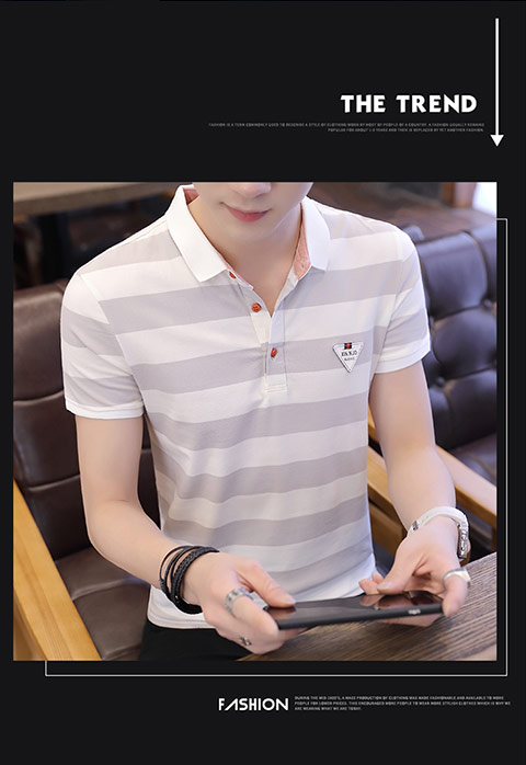 Mùa hè nóng nực nam ngắn tay áo thun cotton cơ sở POLO áo sơ mi nam nửa tay với cổ áo thun cổ chữ V áo phông nam tay ngắn