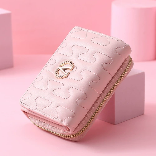 Короткий бумажник, кошелек, короткая сумка через плечо, с вышивкой