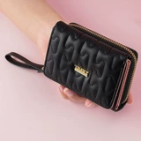 Универсальный короткий бумажник, кошелек с молнией, картхолдер, сумка через плечо