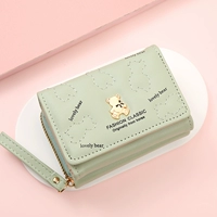 Зеленый, с медвежатами