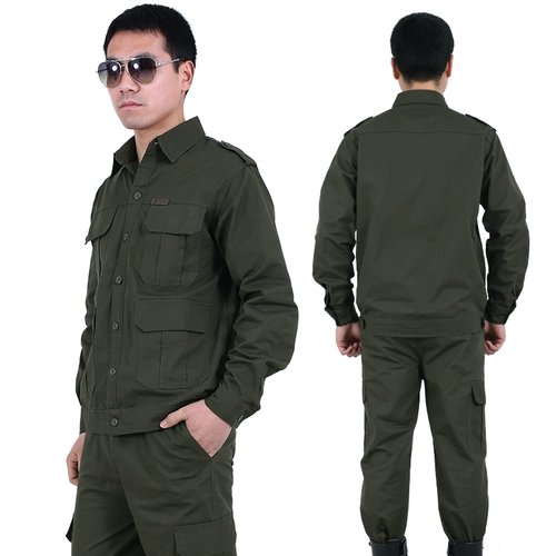 Хлопковый летний тонкий износостойкий комбинезон, защита от ожогов