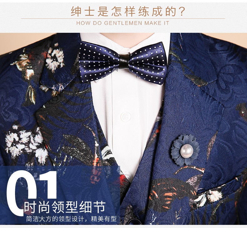 Inmyopinion 2018 new boy catwalk dress hoa girl suit phù hợp với trang phục piano trang phục biểu diễn cho bé trai