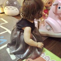  Small childrens clothing womens summer clothes baby Western style skirt year-old dress 2021 new girl sundress baby princess skirt