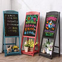 Opening luminous small blackboard Desktop business fruit shop display advertising bar Luminous card Western restaurant frame painting