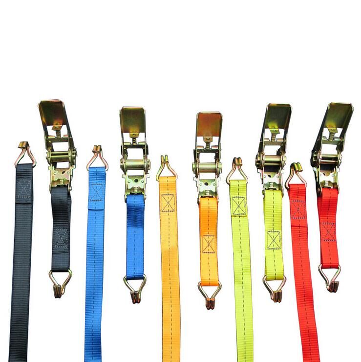 Direct sales Cargo strap Ratchet Tensioner for automotive Luggage fixing strap 25mm with hook tensioner