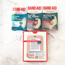  BAND-AID Bondi waterproof gel Super fit band-aid large-face wound protective sticker Heel anti-wear sticker