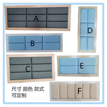 Hotel soft bag backrest hotel room bed screen apartment full set of furniture custom simple modern standard room