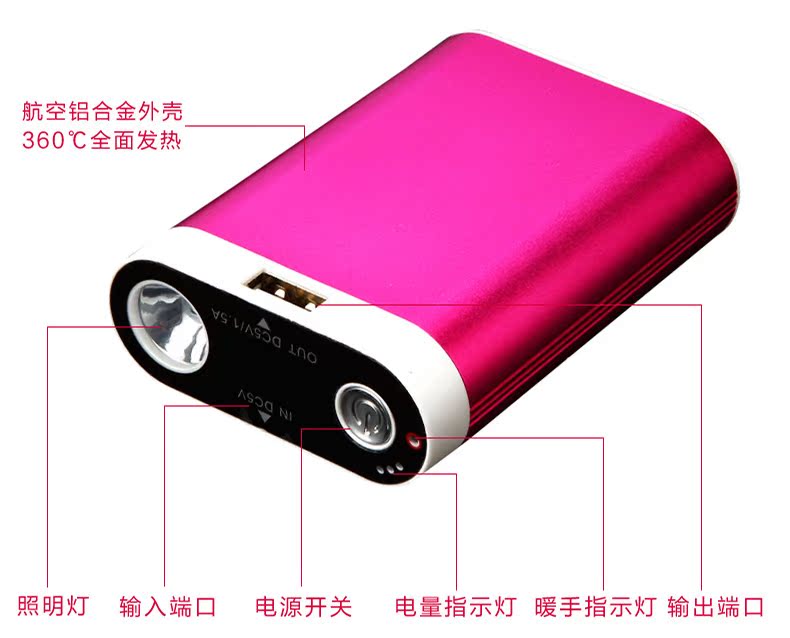 Réchauffeur USB pour les mains - Ref 419730 Image 9