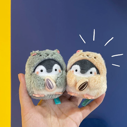 Брендовая японская милая мультяшная плюшевая маленькая кукла, подвеска для влюбленных, пингвин