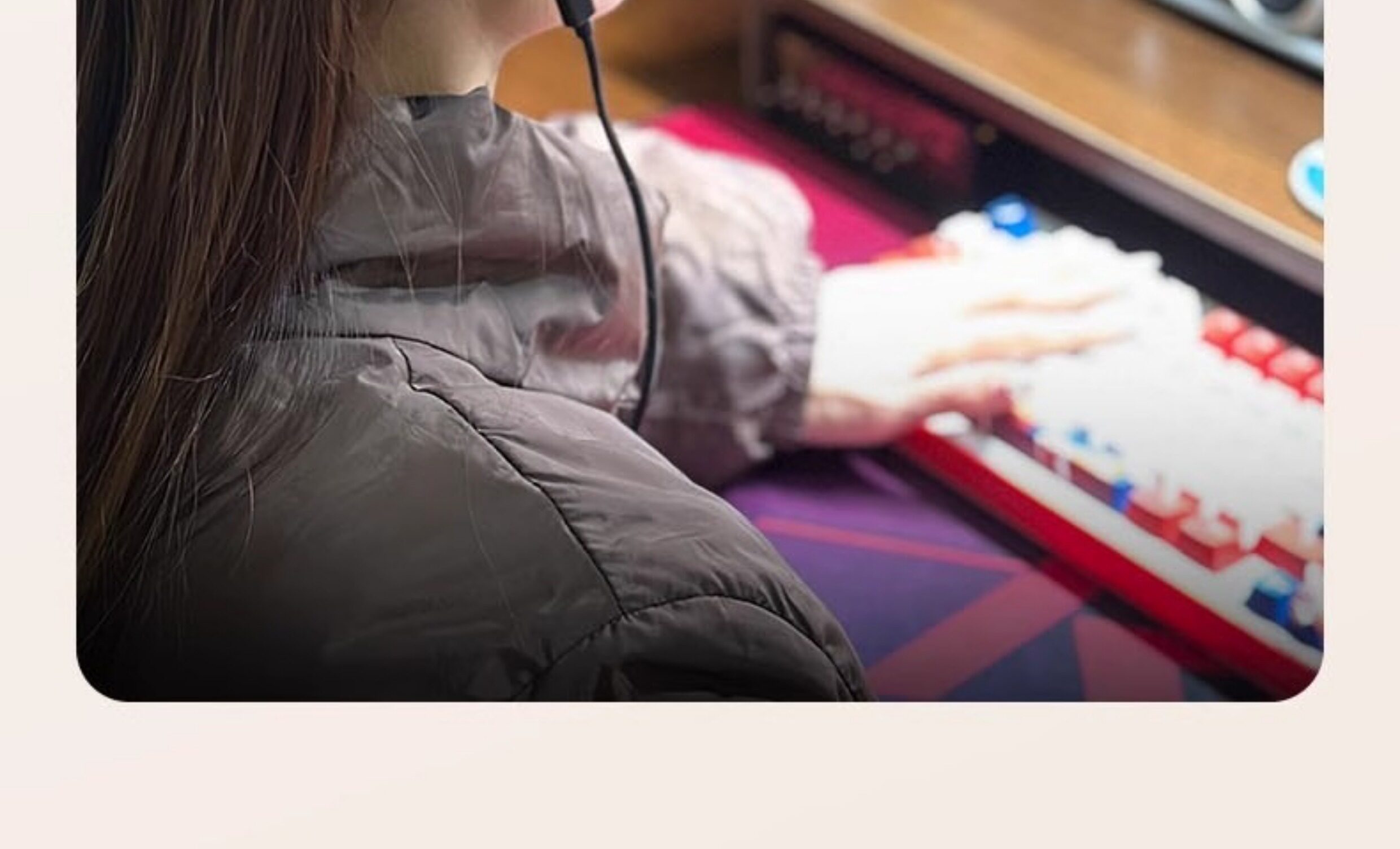 Беспроводной игровой гарнитура abingo bt80nc max头戴降噪耳机2.4g低延迟7.1声道外置麦高清通话