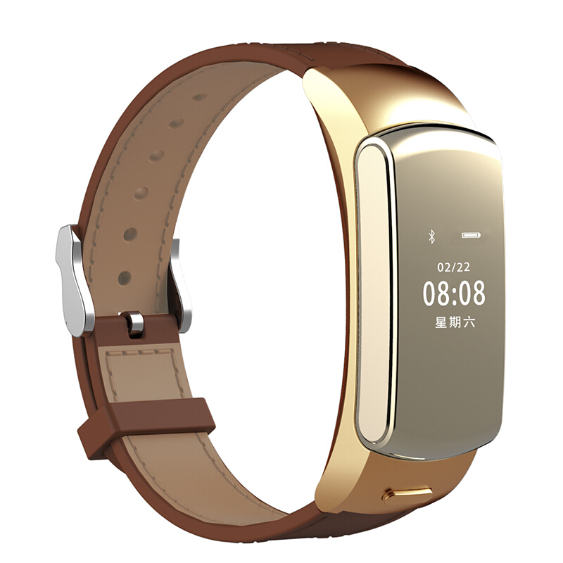 Newman smart bracelet D200 watch men and women Apple Huawei universal Bluetooth headset pedometer heart rate monitoring