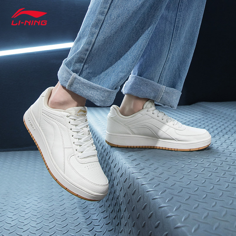 Li Ningboard Shoes 2022 Summer New Trends 100 Hitch Men Shoes Air Force 1 Light Casual Sports Little White Shoes Man