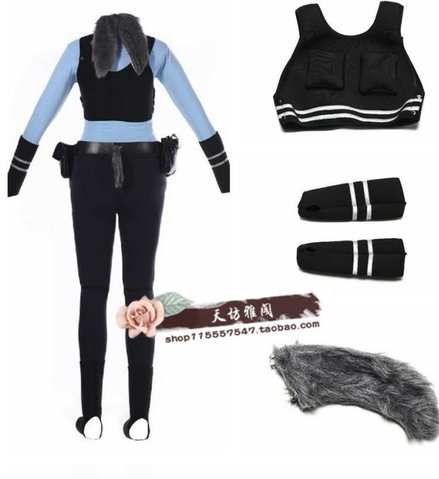 Bộ đồ cosplay thành phố động vật điên cuồng hấp dẫn chính hãng cosplay 18