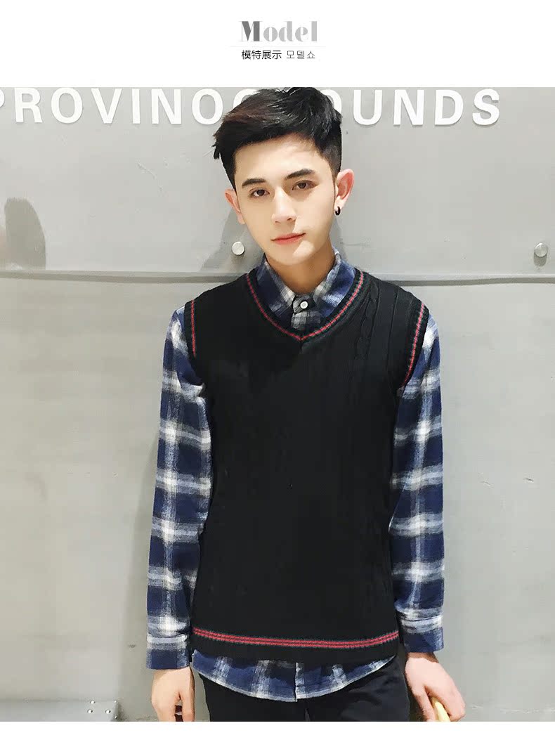 Débardeur homme Woolen gilet JIACZULIOU Nouveau 100% Polyester - Ref 1584218 Image 23