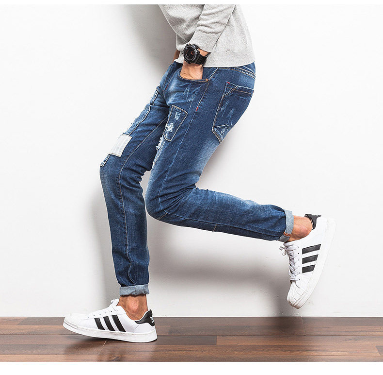 Jeans pour jeunesse JIACZULIOU pour Quatre saisons - Ref 1469688 Image 38