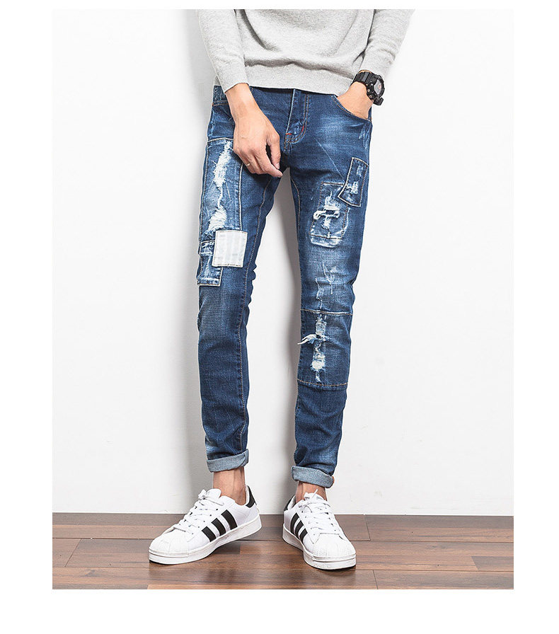 Jeans pour jeunesse JIACZULIOU pour Quatre saisons - Ref 1469688 Image 34