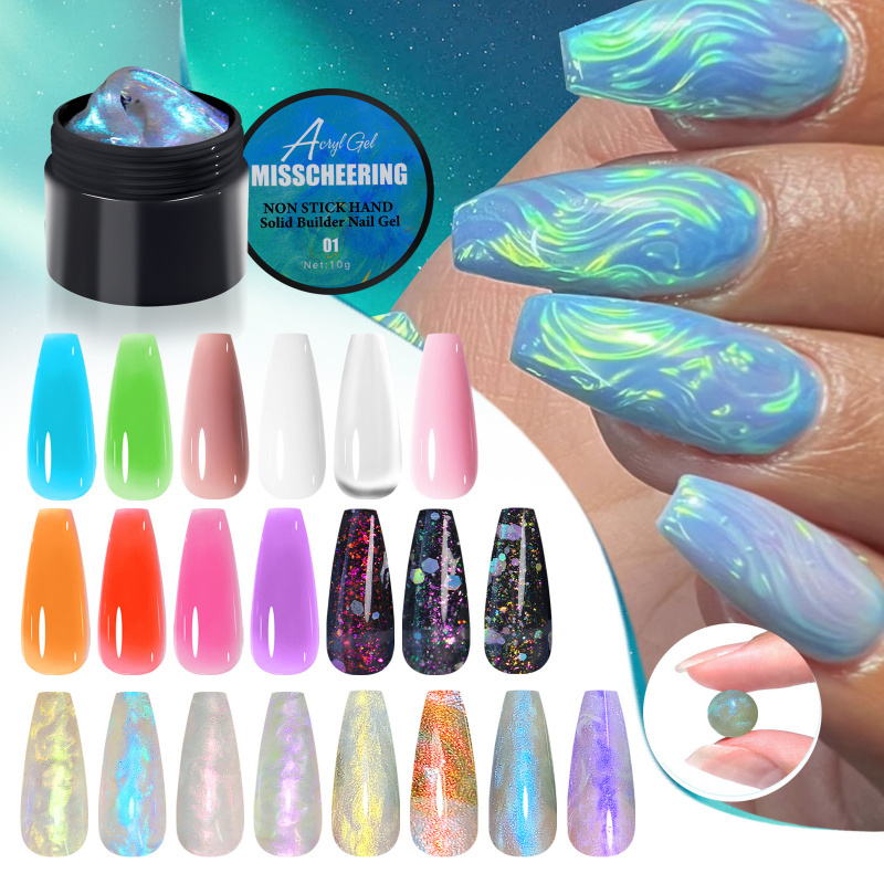 Nail Extension Gel, Solid Non-Sticky, Carving and Shaping, No Need for Paper Forms, Quick Extension Nail Patches, Professional Use for Nail Salons Nail Extension Gel, Solid Non-Sticky, Carving and Shaping, No Need for Paper Forms, Quick Extension Nail Patches, Professional Use for Nail Salons