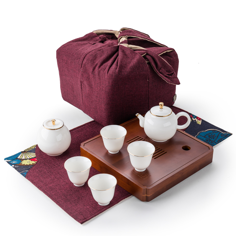 True sheng is suing travel tea set practical creative on - board, tea gift set tea service kit mini gift box