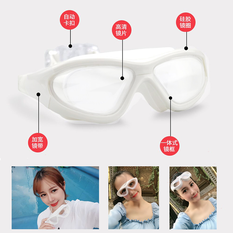 Cut double eye skin myopia surgery After surgery Occlusion Glasses Waterproof Goggles Bath Wash-Head Waterproof Glasses Oil Smoke God
