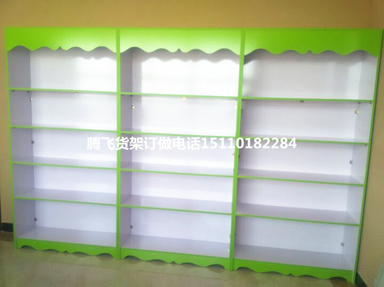 Cửa hàng thú cưng bằng gỗ kệ Kaier Deer bà mẹ và cửa hàng trẻ em tã hiển thị tủ mặt dây chuyền đồ trang sức đồ chơi trong tủ đảo