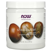 USA Now Foods Shea Butter solid Shea Butter moisturizing skin care base oil 454g