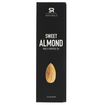 Sports Research Sweet Almond Oil cold pressed pure Sweet Almond Oil hair care 473ml